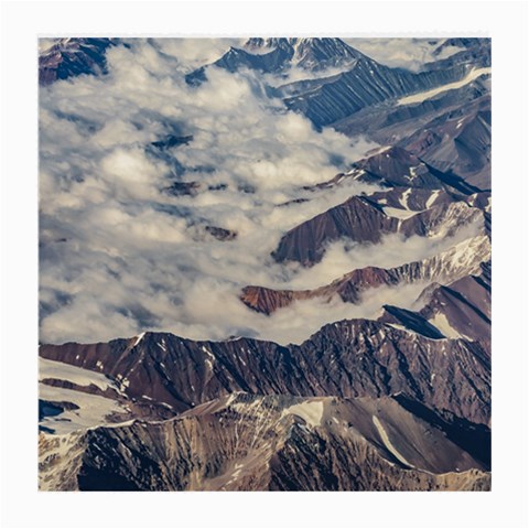 Andes Mountains Aerial View, Chile Medium Glasses Cloth (2 Sides) from ArtsNow.com Front