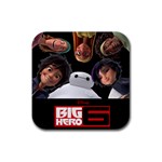 BIG HERO SIX CUSTOM MADE COMPLEMANTARY COASTER Rubber Coaster (Square)