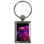 Folds of Light Key Chain (Rectangle)