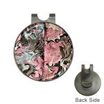 Marbling Collage Hat Clips with Golf Markers