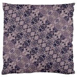 Violet Textured Mosaic Ornate Print Standard Flano Cushion Case (Two Sides)