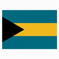 Flag of the Bahamas Large Glasses Cloth (2 Sides) from ArtsNow.com Front