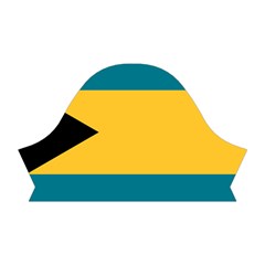 Flag of the Bahamas Short Sleeve V Right Sleeve