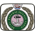 Emblem of Bahamas Defence Force  Double Sided Fleece Blanket (Mini) 