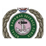 Emblem of Bahamas Defence Force  Double Sided Flano Blanket (Mini) 