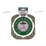 Emblem of Bahamas Defence Force  Lightweight Drawstring Pouch (S)