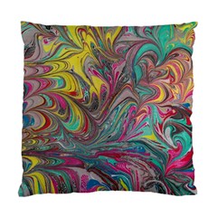 Abstract marbling swirls Standard Cushion Case (Two Sides) from ArtsNow.com Back