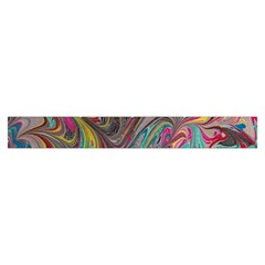 Abstract marbling swirls Makeup Case (Large) from ArtsNow.com Zipper Front