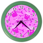 Cupycakespink Color Wall Clock