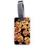 Copper Floral Luggage Tag (one side)