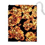 Copper Floral Drawstring Pouch (4XL)