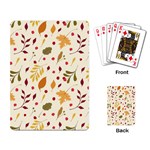 Pretty Leaves Pattern Playing Cards Single Design (Rectangle)