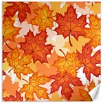 Autumn Leaves Pattern Canvas 12  x 12 