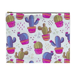 Cactus Love 4 Cosmetic Bag (XL) from ArtsNow.com Front