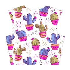 Cactus Love 4 Cotton Crop Top from ArtsNow.com Back