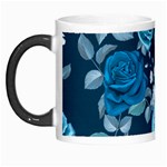 Blue Floral Print  Morph Mugs
