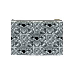Eye Pattern Cosmetic Bag (Medium) from ArtsNow.com Back