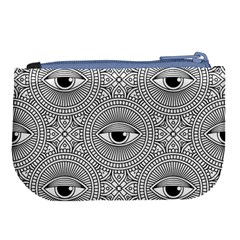 Eye Pattern Large Coin Purse from ArtsNow.com Back