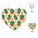 Cactus Love  Playing Cards Single Design (Heart)