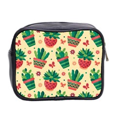 Cactus Love  Mini Toiletries Bag (Two Sides) from ArtsNow.com Back