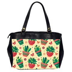 Cactus Love  Oversize Office Handbag (2 Sides) from ArtsNow.com Back