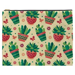 Cactus Love  Cosmetic Bag (XXXL) from ArtsNow.com Front