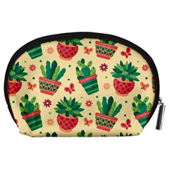 Cactus Love  Accessory Pouch (Large) from ArtsNow.com Back