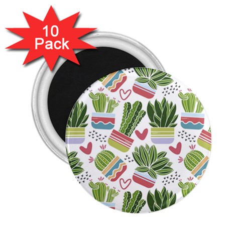 Cactus Love  2.25  Magnets (10 pack)  from ArtsNow.com Front