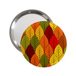 Autumn Leaves 2.25  Handbag Mirrors