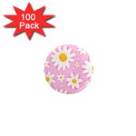 Sunflower Love 1  Mini Magnets (100 pack) 