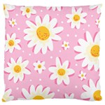 Sunflower Love Large Cushion Case (One Side)