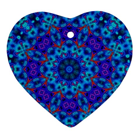 Motif Heart Ornament (Two Sides) from ArtsNow.com Front