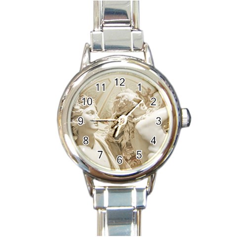 Apollo And Daphne Bernini Masterpiece, Italy Round Italian Charm Watch from ArtsNow.com Front