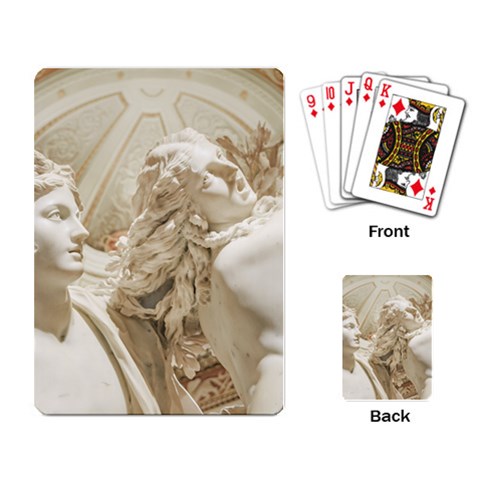 Apollo And Daphne Bernini Masterpiece, Italy Playing Cards Single Design (Rectangle) from ArtsNow.com Back