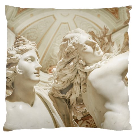 Apollo And Daphne Bernini Masterpiece, Italy Large Flano Cushion Case (Two Sides) from ArtsNow.com Front