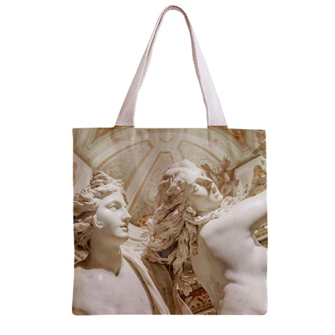 Apollo And Daphne Bernini Masterpiece, Italy Zipper Grocery Tote Bag from ArtsNow.com Front