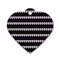 Halloween Dog Tag Heart (Two Sides) from ArtsNow.com Back