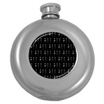 Halloween Round Hip Flask (5 oz)