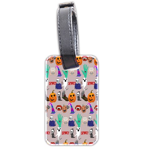 Halloween Luggage Tag (two sides) from ArtsNow.com Front