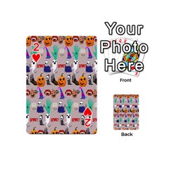 Halloween Playing Cards 54 Designs (Mini) from ArtsNow.com Front - Heart2
