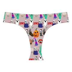 Halloween Cross Back Hipster Bikini Set from ArtsNow.com Front Under