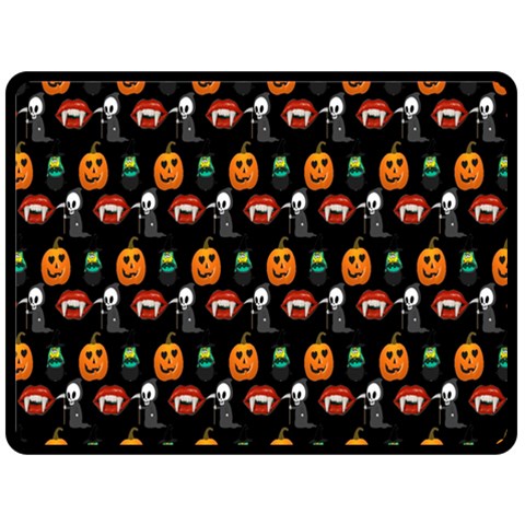 Halloween Double Sided Fleece Blanket (Large)  from ArtsNow.com 80 x60  Blanket Back