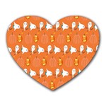 Halloween Heart Mousepads