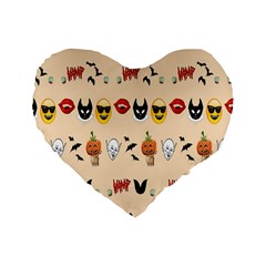 Halloween Standard 16  Premium Heart Shape Cushions from ArtsNow.com Front
