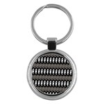 Halloween Key Chain (Round)