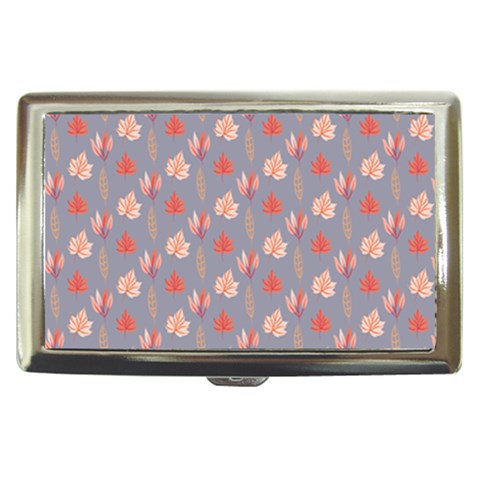 Auntumn Pretty Leaves Pattern Cigarette Money Case from ArtsNow.com Front
