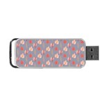 Auntumn Pretty Leaves Pattern Portable USB Flash (One Side)