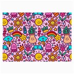 Colourful Funny Pattern Large Glasses Cloth (2 Sides)