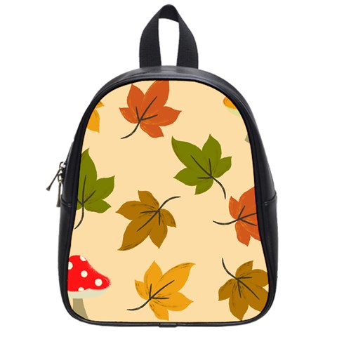 Autumn Leaves School Bag (Small) from ArtsNow.com Front
