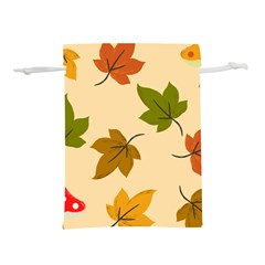 Autumn Leaves Lightweight Drawstring Pouch (M) from ArtsNow.com Back